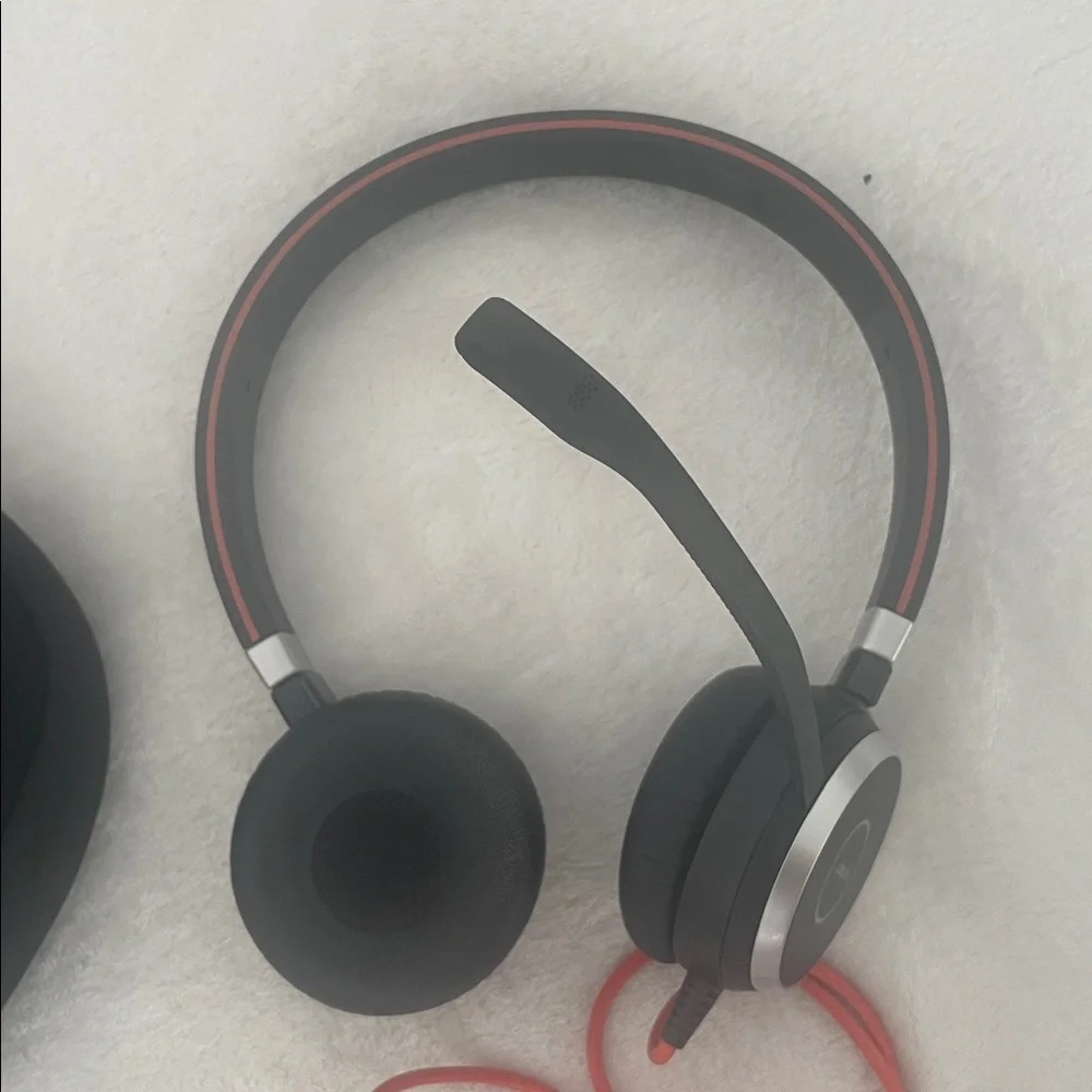 JABRA GN Headphones with Carrying Case - Black